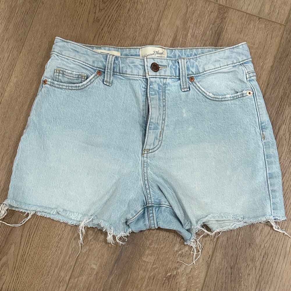 Vintage Midi Blue Jean Shorts